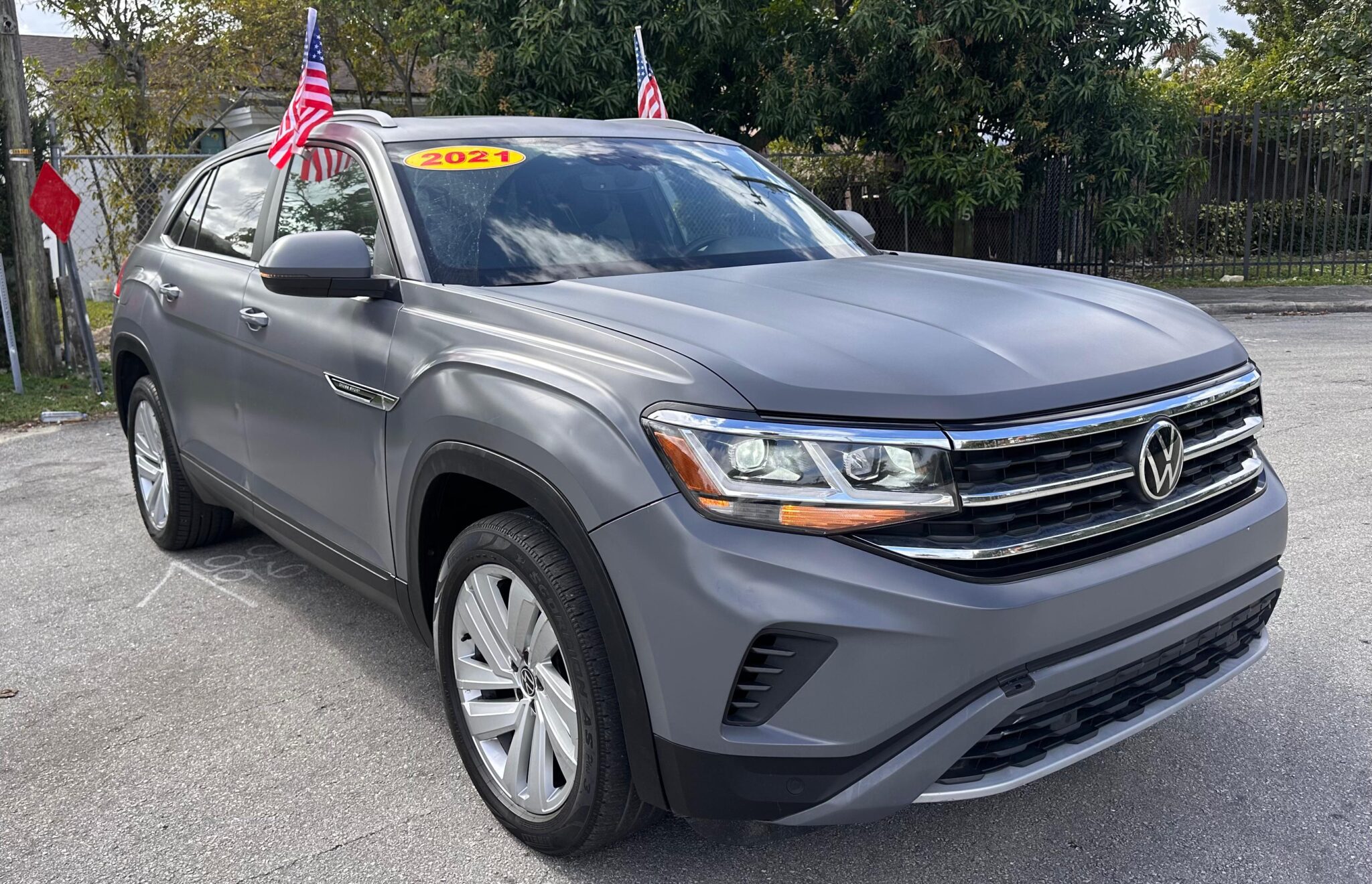 VOLKSWAGEN ATLAS CROSS SPORT SE W/TECHNOLOGY SPORT UTILITY 4D 2021