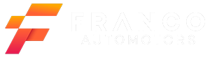 Logo Franco Automotors - white letter and transparent background