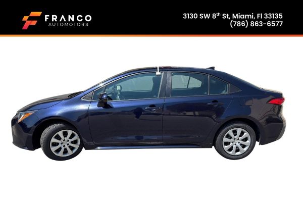 TOYOTA-COROLLA-LE-SEDAN-2022-dark-blue-franco-auto-motors-used-cars-for-sale-miami.jp