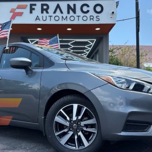 Nissan Versa 2021 - 3914 - autos usados de venta - franco automotors miami