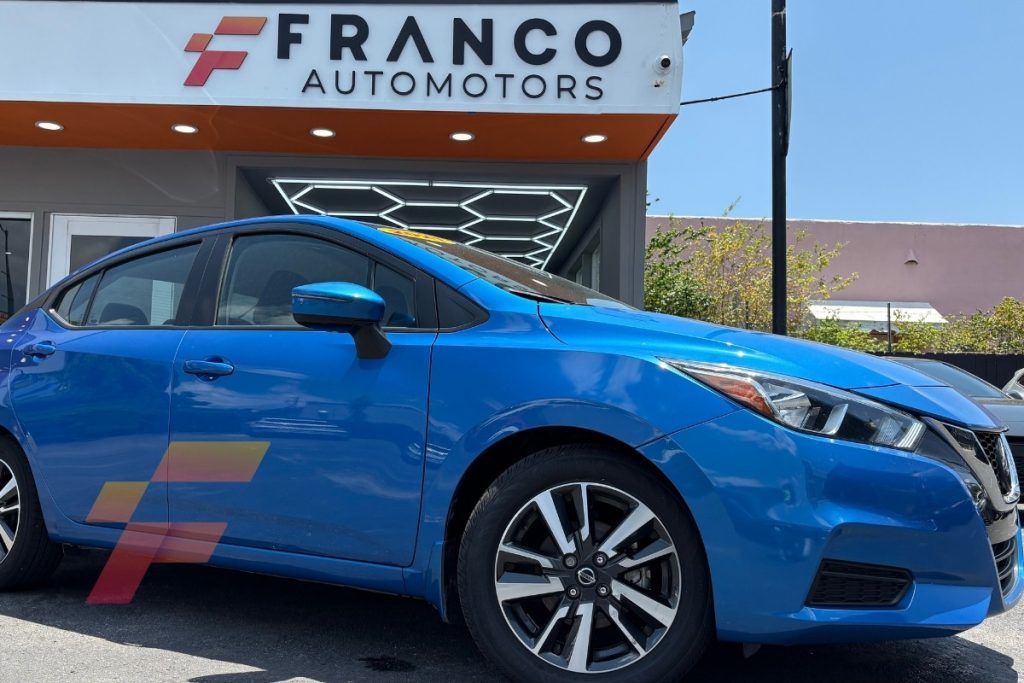 Nissan Versa 2021 - 3915 - autos usados de venta - franco automotors miami