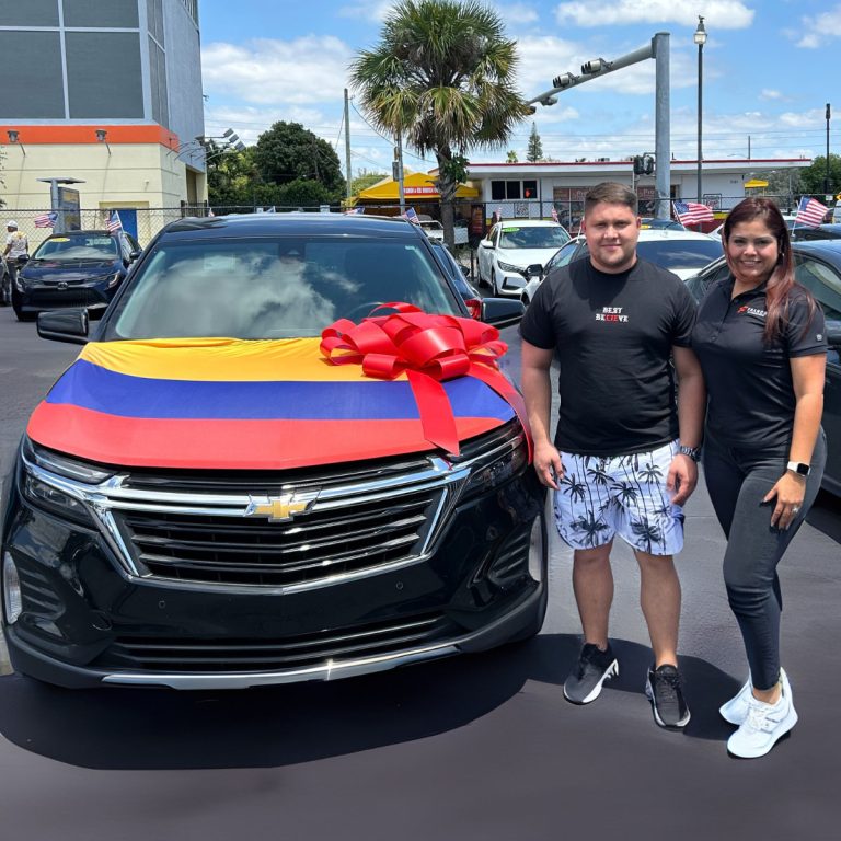 franco automotors miami - venta de carros usados - cliente reciente chevrolet SUV