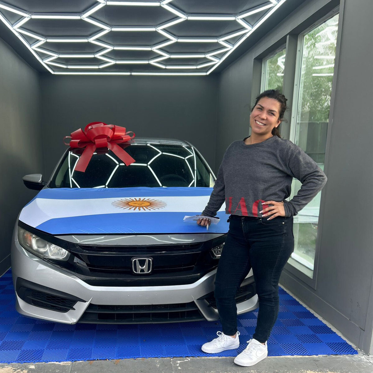 franco automotors miami - venta de carros usados - cliente reciente honda civic