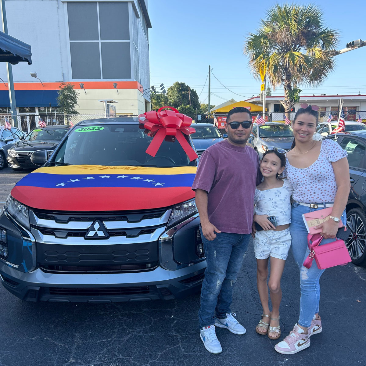 franco automotors miami - venta de carros usados - cliente reciente mitsubishi outlander