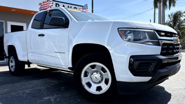CHEVROLET COLORADO EXTENDED CAB WORK TRUCK PICKUP 4D 6 FT 2021 (3656D)